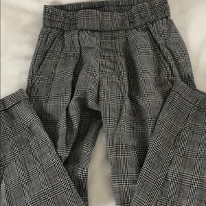 Plaid pants